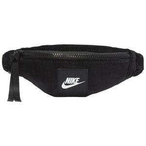 New Nike Heritage Winterized Hip Fanny Pack Belt Bag Black 1L NWT